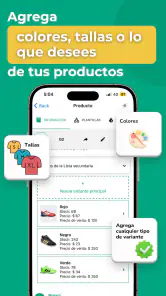 Ganvent Crea tu tienda online screenshot