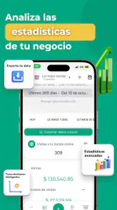Ganvent Crea tu tienda online screenshot