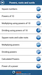 GCSE Maths Number Revision LE screenshot