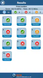 GCSE Maths Number Revision LE screenshot