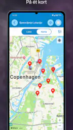 Gem din GPS-placering screenshot