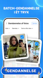 Gendan mistede fotos & video screenshot