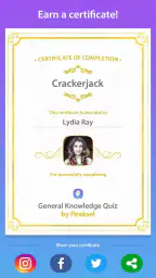 General Knowledge Quiz screenshot