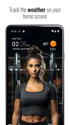 Gennemsigtigt ur vejr Pro screenshot