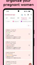 Gestational Age (baby's age) screenshot