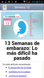 Gestograma - Embarazo Facemamá screenshot