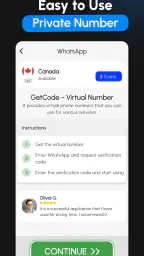 GetCode - Virtuelle Nummer screenshot