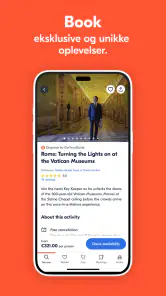 GetYourGuide: Planlæg & Book screenshot