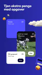 Gimi - lommepengeappen screenshot