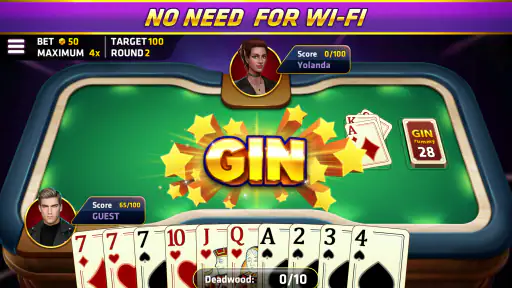 Gin Rummy - Classic Card Game screenshot