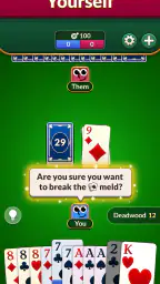 Gin Rummy: Klassisk Kortspil screenshot