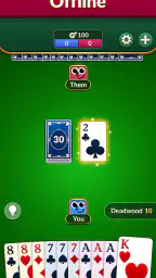 Gin Rummy: Klassisk Kortspil screenshot