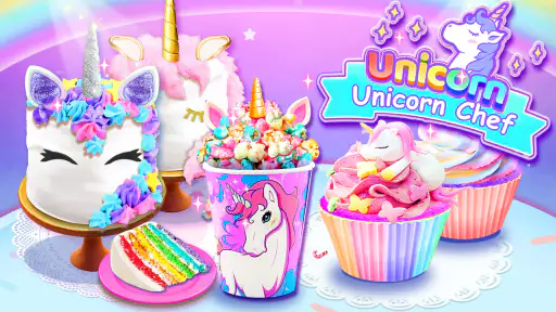 Girl Games: Unicorn Cooking screenshot