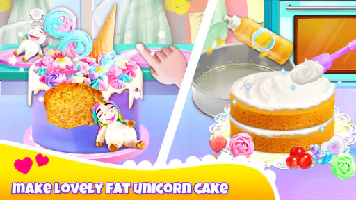 Girl Games: Unicorn Cooking screenshot