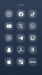 Glassify Glass Icons screenshot