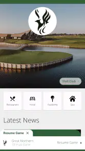 GLFR – Din Golf og Klub App screenshot