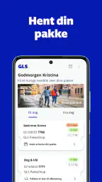 GLS - Hent og send pakker screenshot