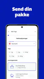 GLS - Hent og send pakker screenshot