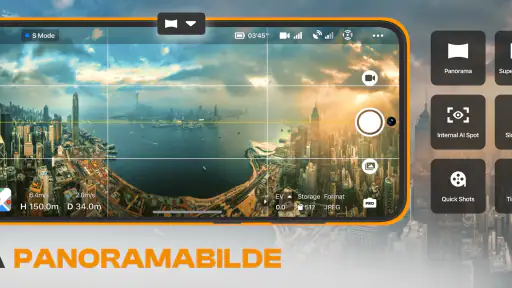 Go Fly Drone fjernkontroll screenshot