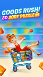Goods Rush! 3D Sort Puzzle screenshot
