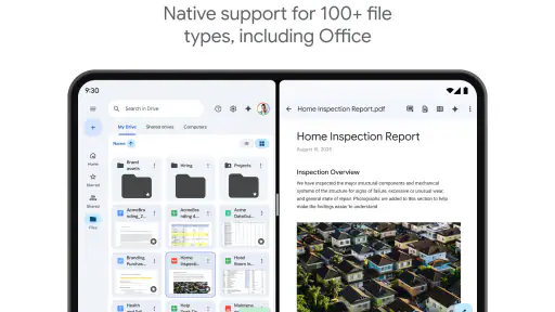 Google Drev screenshot