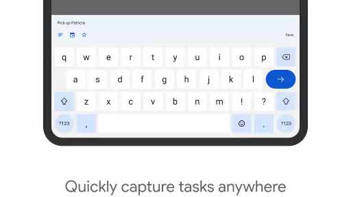 Google Huskeliste screenshot