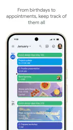 Google Kalender screenshot