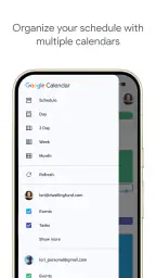 Google Kalender screenshot