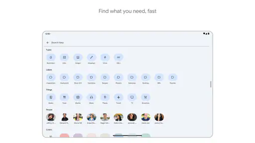 Google Keep - noter og lister screenshot