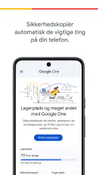 Google One screenshot