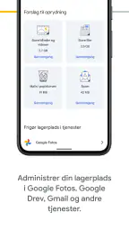 Google One screenshot