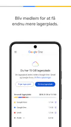 Google One screenshot