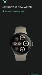 Google Pixel Watch screenshot