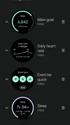 Google Pixel Watch screenshot