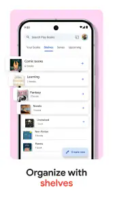 Google Play Bøger screenshot