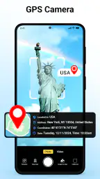 GPS-kamera - Kortkamera-app screenshot