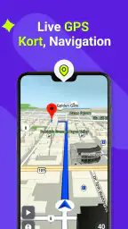 GPS, kort, stemmenavigation screenshot