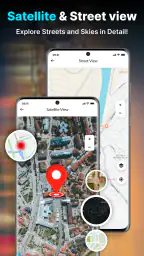 GPS, kort, stemmenavigation screenshot