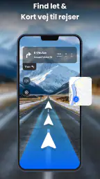GPS-navigation: GPS, kort screenshot