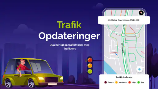 GPS navigation, Ruteplanlægger screenshot