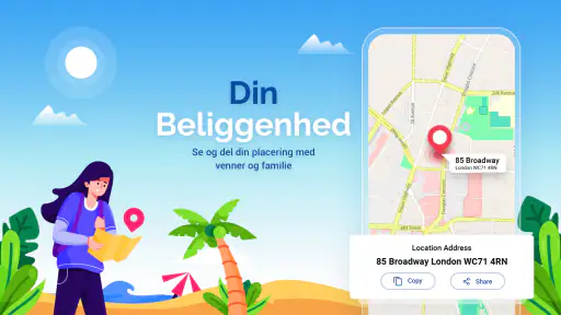GPS navigation, Ruteplanlægger screenshot