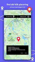 GPS navigering, Kort retninger screenshot