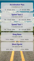 GPS Race Timer screenshot