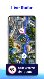 GPS-ruteplanlægger: Radarkort screenshot
