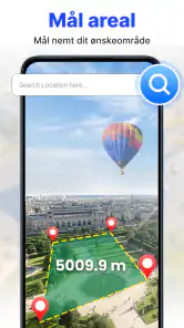 GPS satellit live jord kort screenshot