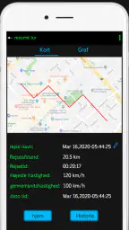 GPS speedometer screenshot
