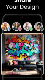Graffiti AI - Mural & Wall Art screenshot