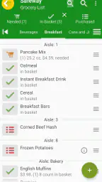 Grocery List App - rShopping screenshot