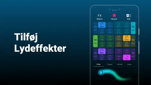 Groovepad - musik- og beat-app screenshot