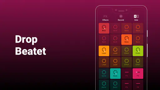 Groovepad - musik- og beat-app screenshot